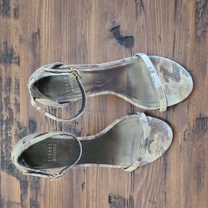 Camo Stuart Weitzman Nudist Sandal